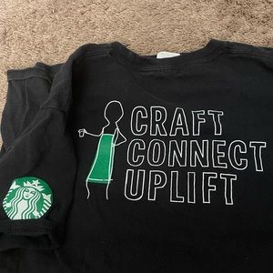Starbucks shirt medium